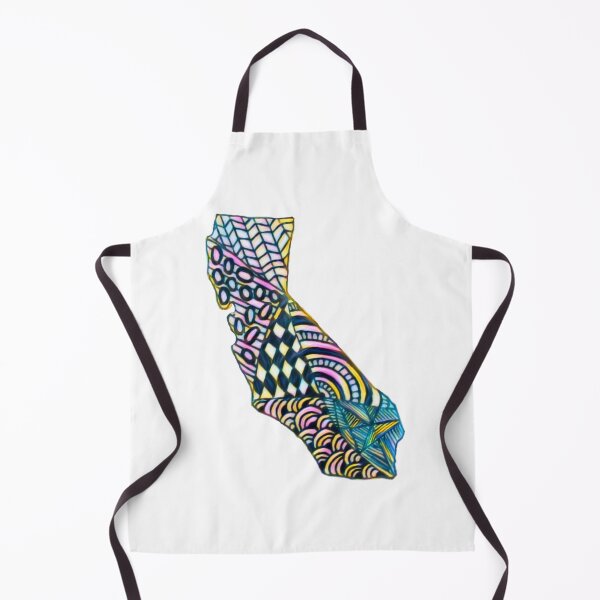 Item preview, Pink and Yellow California Zentangle designed and sold by dati2328.