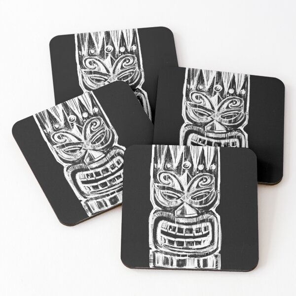 Item preview, Tiki in White designed and sold by Russ  Fagle.
