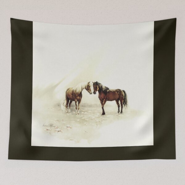 Item preview, Horses Meeting designed and sold by Sara Moon.