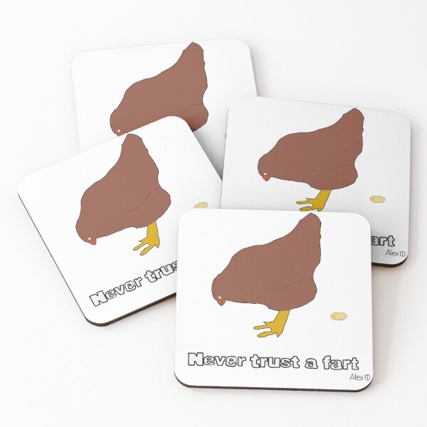 Item preview, Never Trust a Fart Meme designed and sold by maybechickentho.