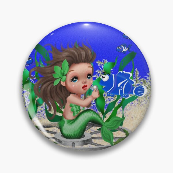 Item preview, A Cute mermaid .. mask designed and sold by LoneAngel.