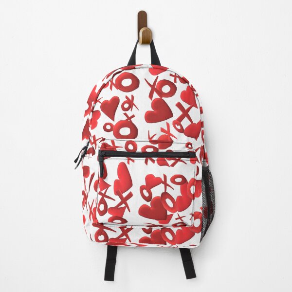Item preview, Floating Love. Red Hearts, Xs and Os.  (White Background) designed and sold by ArtByLM.