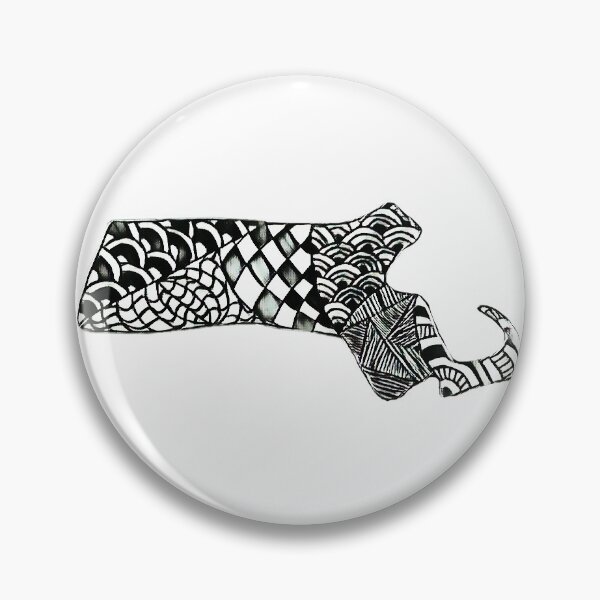 Item preview, Massachusetts Zentangle designed and sold by dati2328.