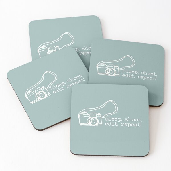 Item preview, Photographers Sleep Shoot Edit Repeat Camera Life designed and sold by GreatLakesLocal.