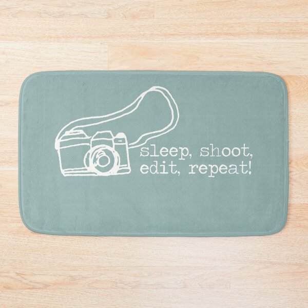 Item preview, Photographers Sleep Shoot Edit Repeat Camera Life designed and sold by GreatLakesLocal.