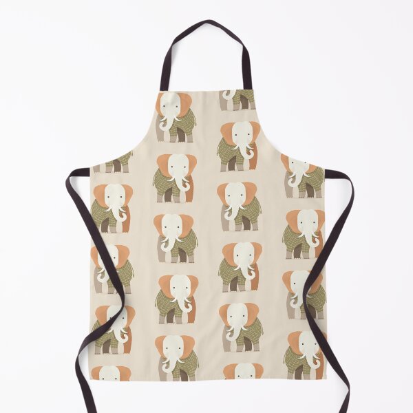 Whimsical Elephant Apron