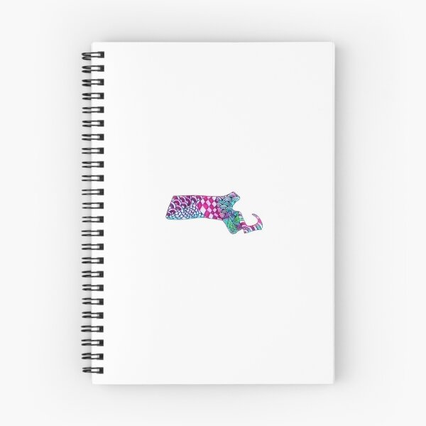 Item preview, Pink Massachusetts Zentangle designed and sold by dati2328.