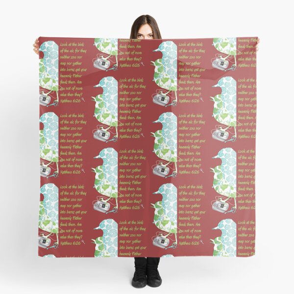 Birds of the Air, Matthew 6:26 Scarf