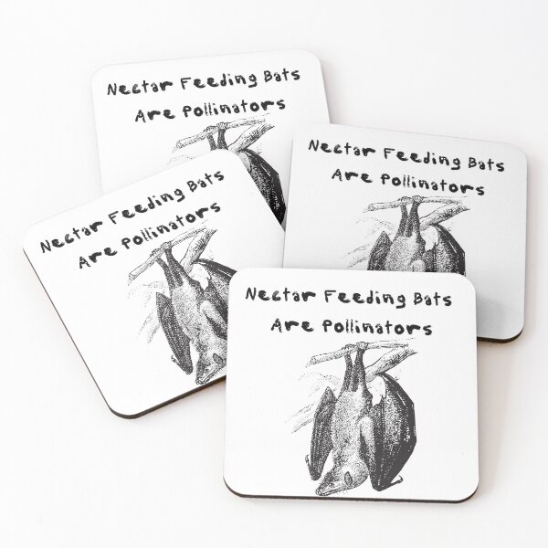 Item preview, Nectar Feeding Bats Are Pollinators designed and sold by EarthArtDesigns.