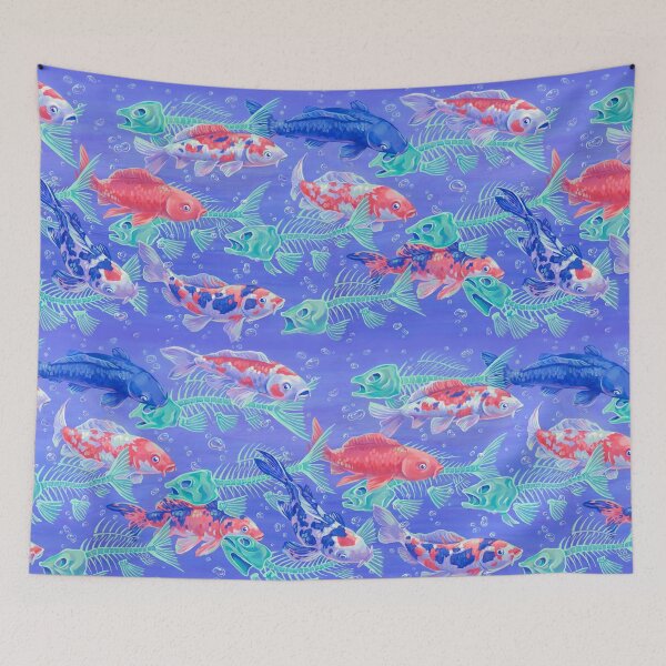 Item preview, Ebb & Flow - Koi Fish designed and sold by lisalaroseart.