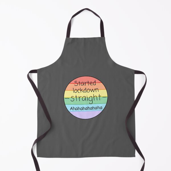 Item preview, Started lockdown straight ahahahaha- funny gay designed and sold by emcazalet.
