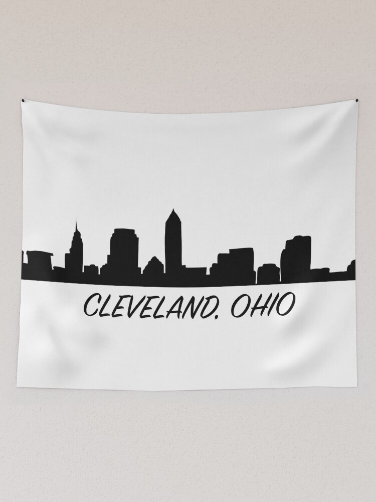 Discover Cleveland Ohio Skyline City  | Tapestry