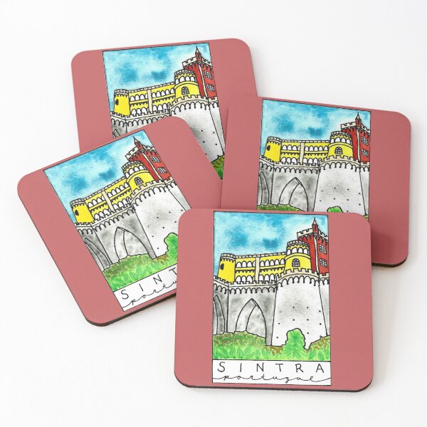 Item preview, Sintra Portugal Watercolor designed and sold by amyhags.