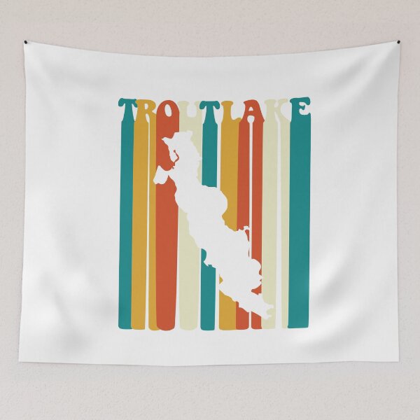 Item preview, Trout Lake, Coleraine, MN Retro designed and sold by ilakethat.