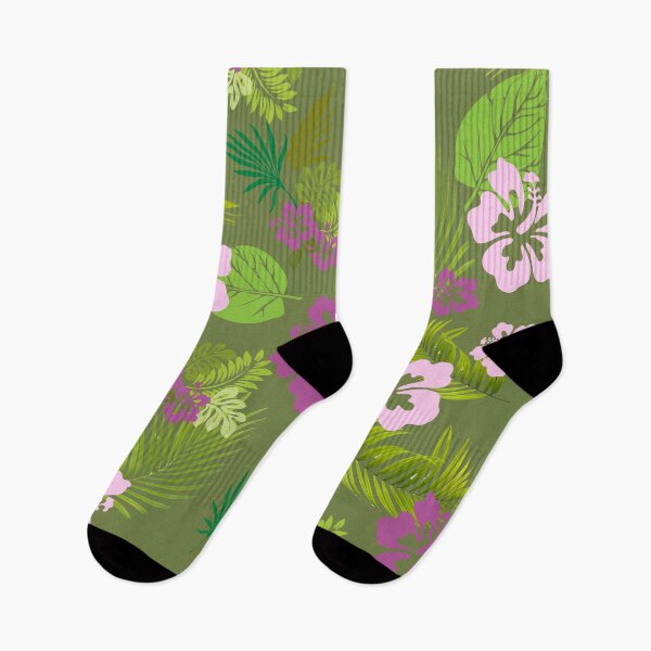 Item preview, Tropical Plants and Flowers Pattern Design designed and sold by NancyMerkle.
