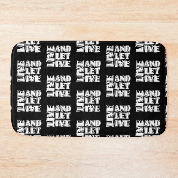 Item preview, Live And Let Live designed and sold by lovemyrecovery.