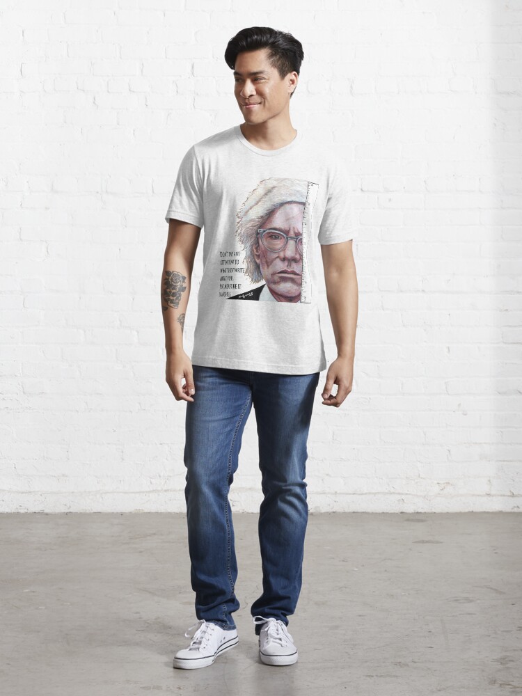 Alternate view of Advice from Warhol Essential T-Shirt