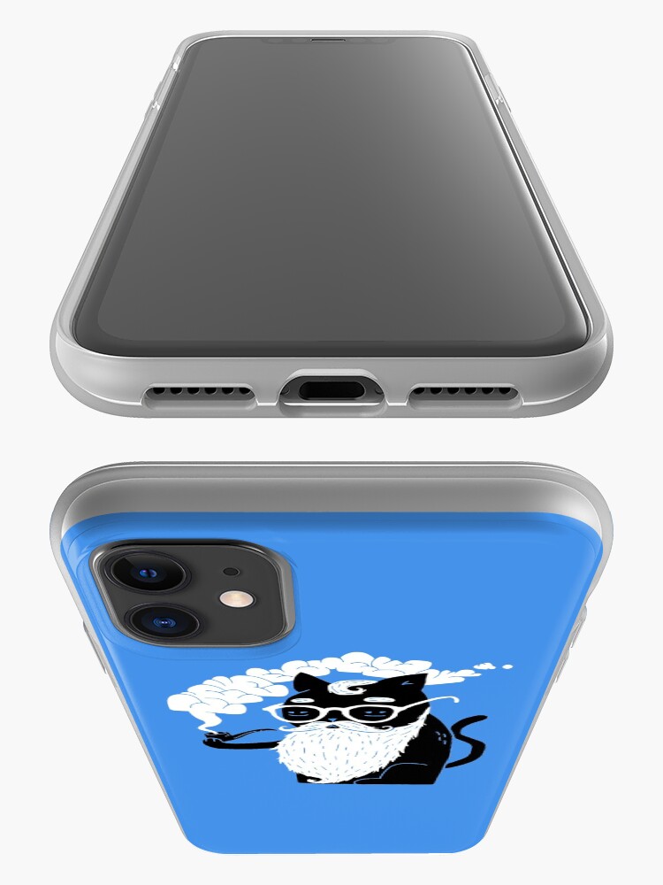 Alternate view of Whiskers And Pipe iPhone Case & Cover