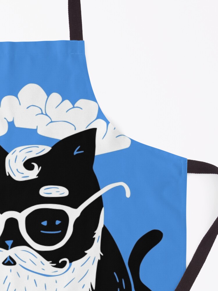 Alternate view of Whiskers And Pipe Apron