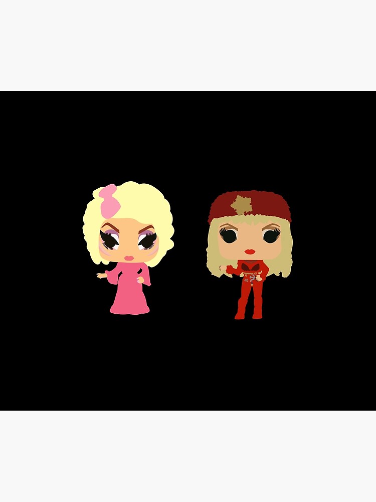 trixie and katya funko pop