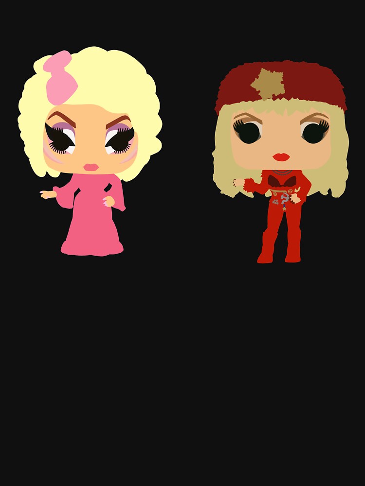 Trixie and Katya Funko Pop UNHhhh by dragraceuk