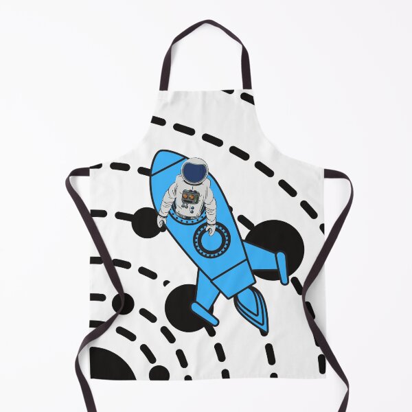 Aperçu de l'œuvre Astronaut Rocket Ship Space Escape créée et vendue par KishShop.