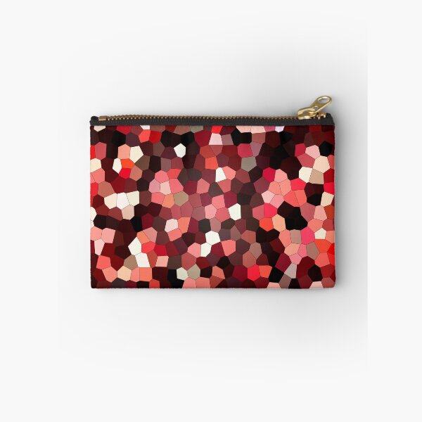 Item preview, Red modern geometric motif designed and sold by Francesko221.