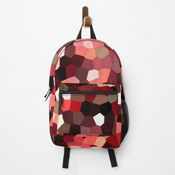 Item preview, Red modern geometric motif designed and sold by Francesko221.