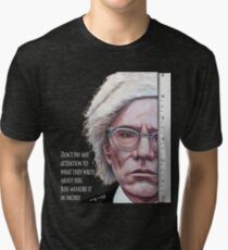 Advice from Warhol Tri-blend T-Shirt