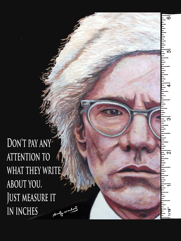 Advice from Warhol by donnaroderick