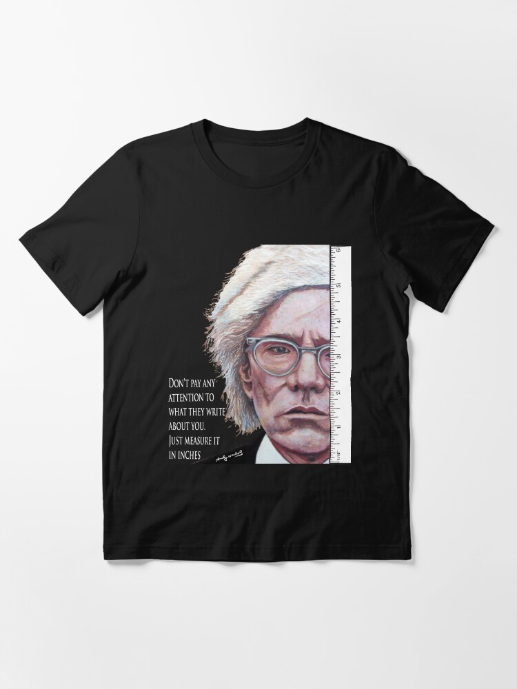 Alternate view of Advice from Warhol Essential T-Shirt