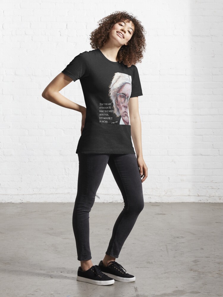 Alternate view of Advice from Warhol Essential T-Shirt