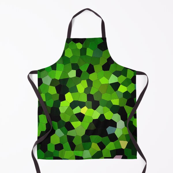 Item preview, Green modern geometric motif designed and sold by Francesko221.