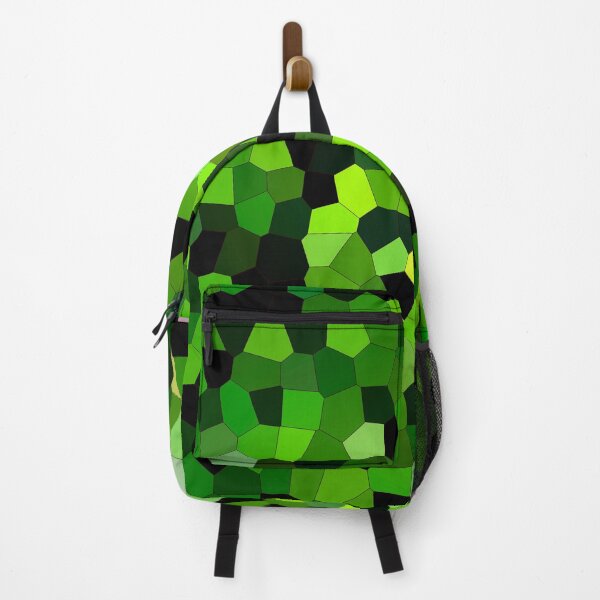 Item preview, Green modern geometric motif designed and sold by Francesko221.