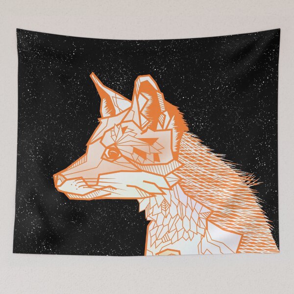 Item preview, Geometric Fox designed and sold by piedaydesigns.