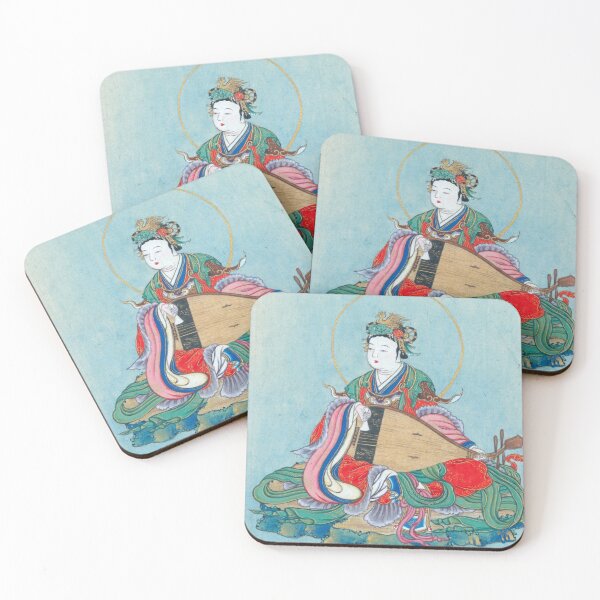 Item preview, Japanese Woman Sitting on Lotus Leaf designed and sold by killies.