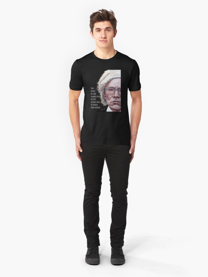 Alternate view of A. Warhol Slim Fit T-Shirt