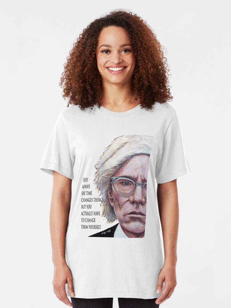 Alternate view of A. Warhol Slim Fit T-Shirt