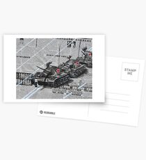 Tank Man of Tiananmen Postcards