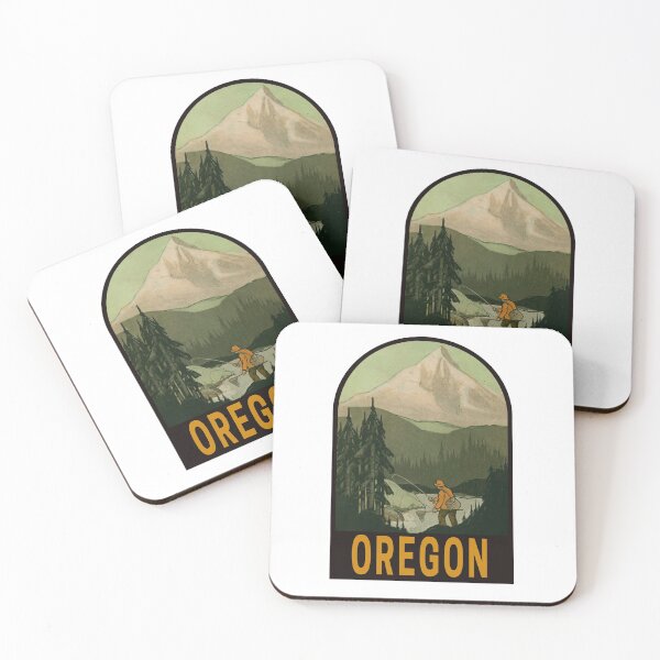 Item preview, Vintage Oregon Travel Decal designed and sold by fearcity.