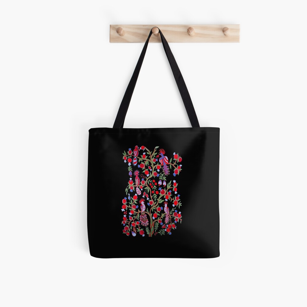 Serrv Tree of Life Embroidered Tote Bag