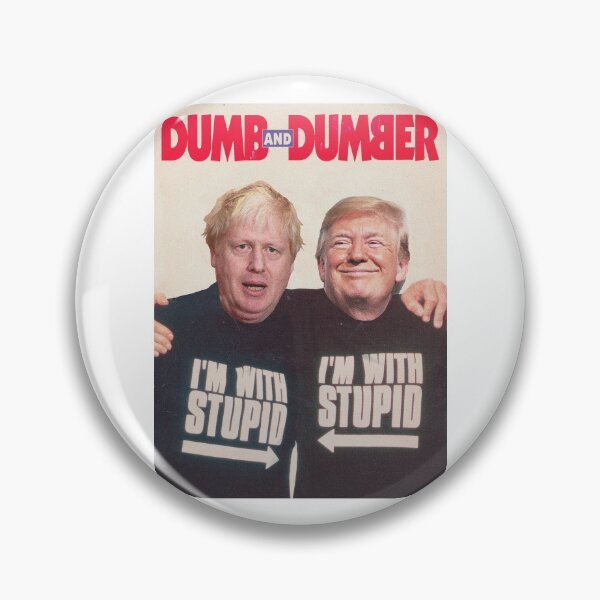 Item preview, Trump and Boris Johnson - Dumb and Dumber designed and sold by njmclean.