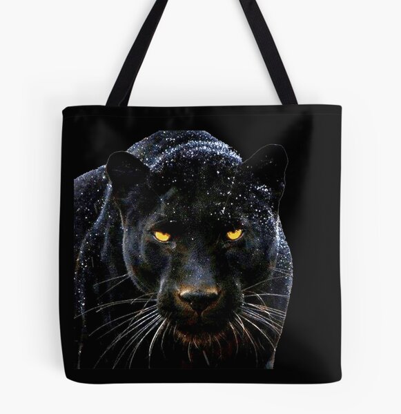 Vintage Jaguar Art Tote Bag - ShopZoo