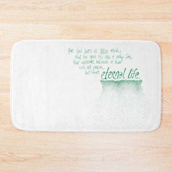 Item preview, John 3:16 Eternal Life designed and sold by PricklyPearfect.