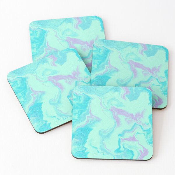 Aperçu de l'œuvre Multicolor Marble Blues créée et vendue par AlishaMSchil.