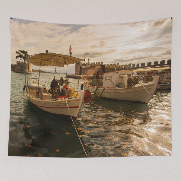 Item preview, Nafpaktos Boats designed and sold by KensLensDesigns.