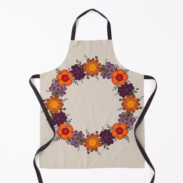 Autumn Wreath Apron