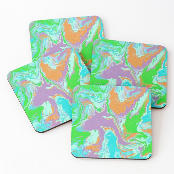 Item preview, Multicolor Marble green designed and sold by AlishaMSchil.