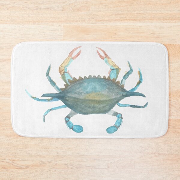 Item preview, Watercolor Blue Crab designed and sold by amyhags.