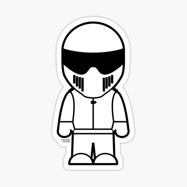 The Stig - Just the Stig Sticker